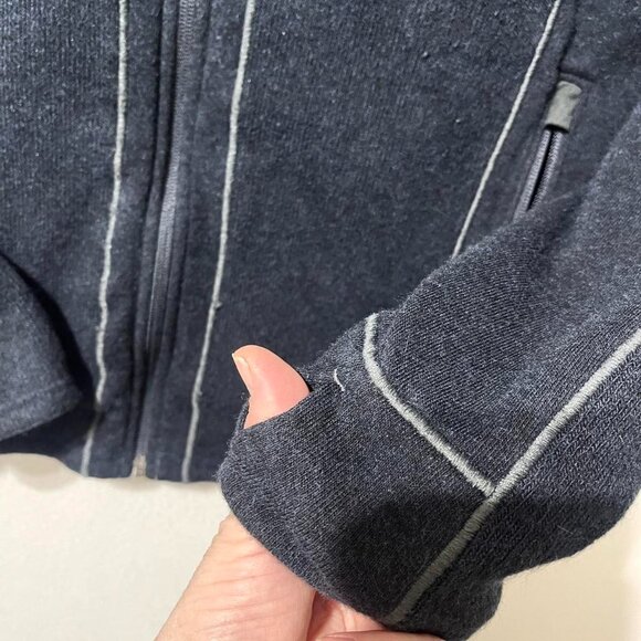 KUHL navy blue fleece zip up - Picture 5 of 7